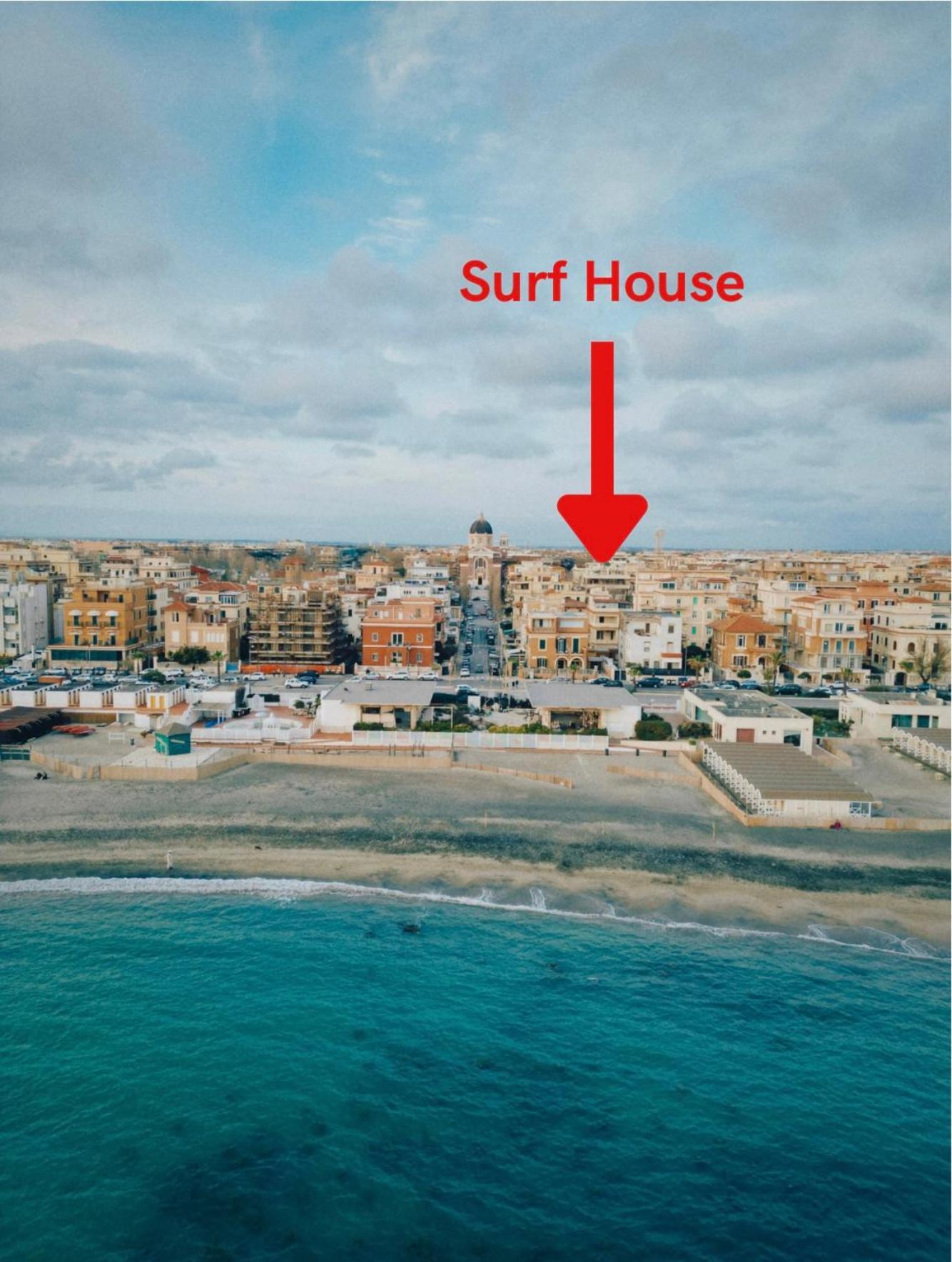 Surf House Leilighet Lido di Ostia Eksteriør bilde